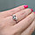 Золотое кольцо с бриллиантами 0.27Сt VS2/I, VG - Cut, фото 10