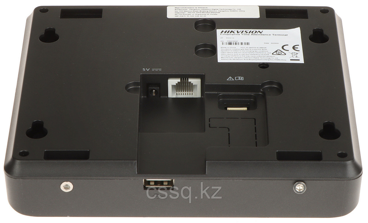 Терминал учета со встроенными считывателями Mifare карт и отпечатков Hikvision DS-K1A802AMF-B - фото 2 - id-p90122764