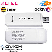 4G USB Wi-Fi Wireless Модем Altel, Activ, Beeline / 150 Мбит/с