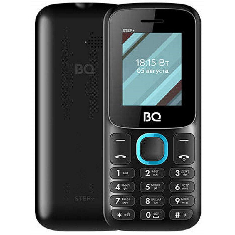 Мобильный телефон BQ-1848 Step+ Black+Blue