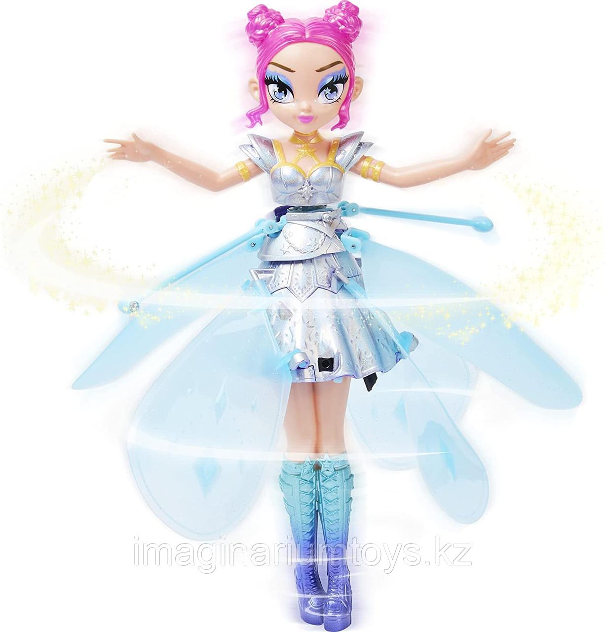 Летающая кукла фея Hatchimals Пикси серебристая - фото 3 - id-p95534274