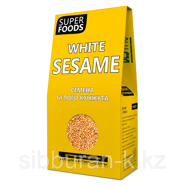 White Sesame Seeds (Семена кунжута белого) - фото 1 - id-p95534427