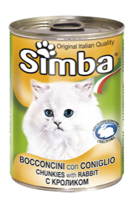 Simba Cat Chunkies with Rabbit Кусочки с кроликом 415гр - фото 1 - id-p95534934