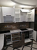 Кухня белая с радиусными фасадами в современном стиле, фото 6