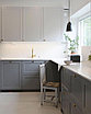 Кухня в стиле современная классика бело спрый цвет, фото 2