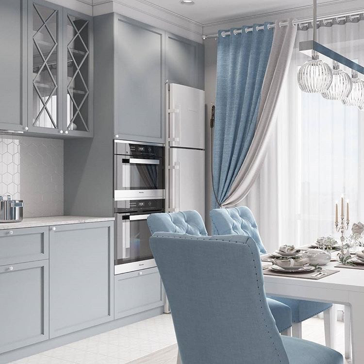 Кухня на заказ в стиле современная классика Blum furniture