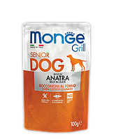 Monge Dog Grill SENIOR ANATRA для пожилых собак с уткой 100гр