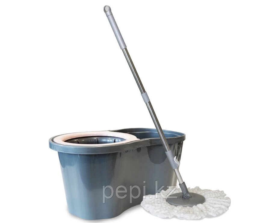 Набор для уборки Linex "Spin Mop" с вращающимся отжимом 18 литров - фото 1 - id-p95539761