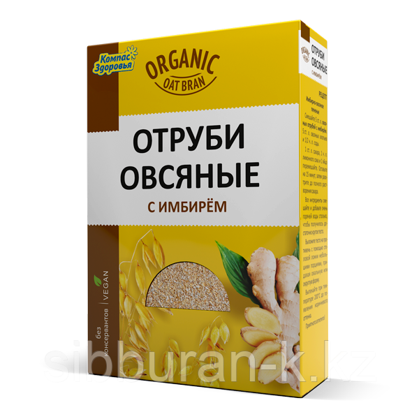 Отруби овсяные с имбирём