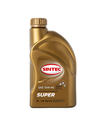 SINTEC масло п/с Супер SAE 10w40 API SG/CD 1л