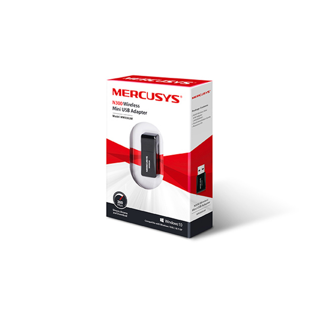 USB-адаптер Mercusys MW300UM - фото 3 - id-p95544562