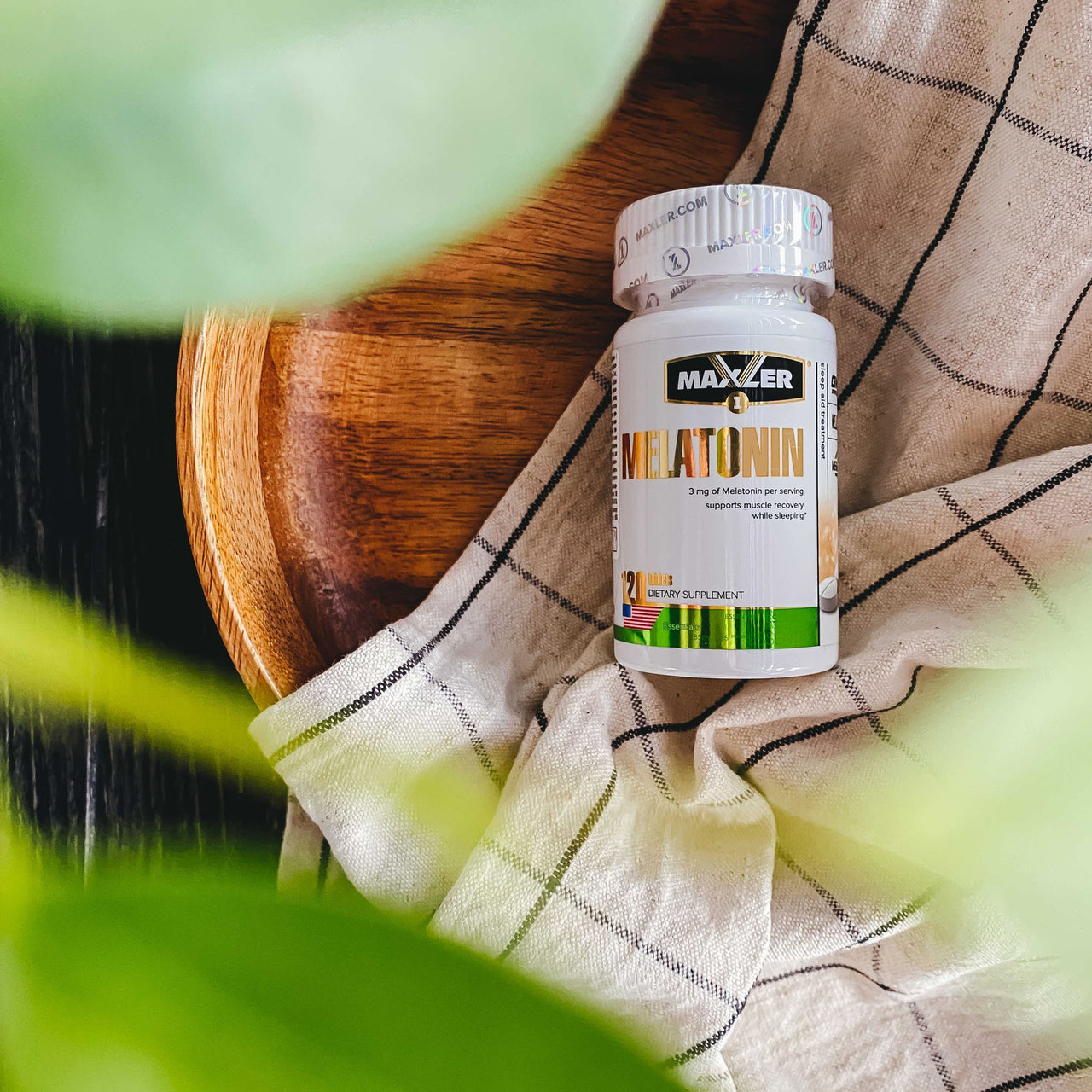 Мелатонин Maxler Melatonin 3 mg 120 табл/120 порций