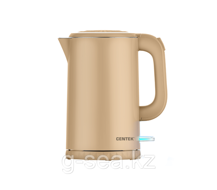 Чайник Centek CT-0020 Beige металл 1.7л