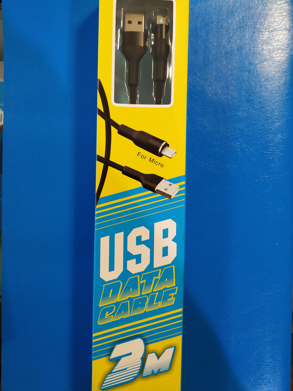 Кабель микро USB для смартфона Samsung и др 3 метра