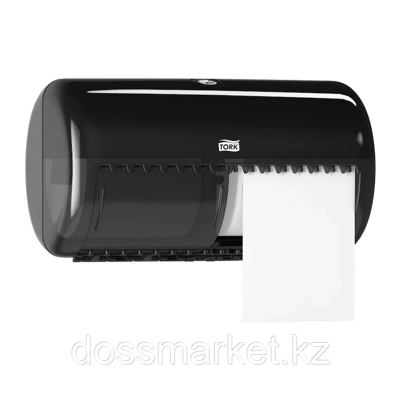Tork диспенсер для туалетной бумаги в стандартных рулонах Elevation Т4 чёрный - фото 1 - id-p95546444