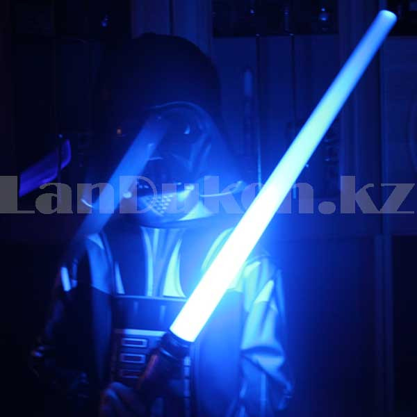 Набор световой меч с музыкальным эффектом на батарейках 75 см и маска Дарта Вейдера черная - фото 10 - id-p83628005
