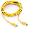 Patch cord RJ-45 5е cat Cablexpert PP12-1M/Y, UTP, 1m, Yellow, фото 2