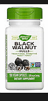 Скорлупа черного ореха.(Black Walnut) 500 мг, 100 капсул