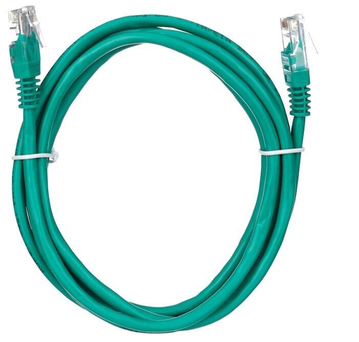 Patch cord RJ-45 5е cat Cablexpert PP12-2M/G, UTP, 2m, Green - фото 1 - id-p95547235