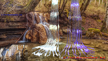 Гирлянда светодиодная новогодняя Водопад. Гирлянда Водопад 2*3 метра и 3*2 метра