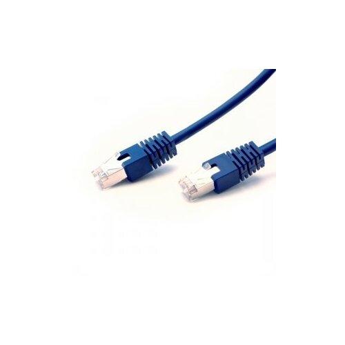 Patch cord RJ-45 5е cat SHIP, FTP, 1m, OEM, Blue - фото 1 - id-p95547325