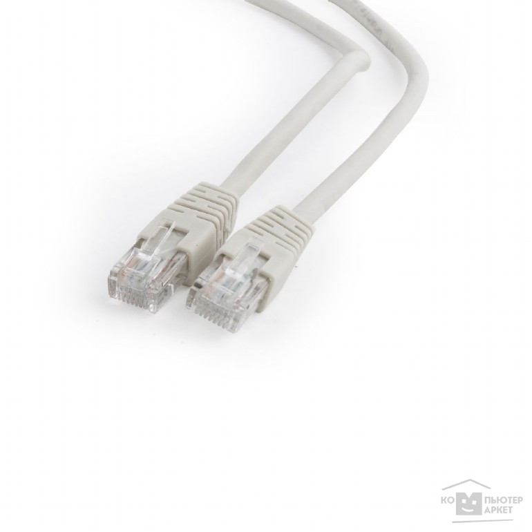 Patch cord RJ-45 5е cat Cablexpert PP12-3M, UTP, 3m, Grey - фото 1 - id-p95547250