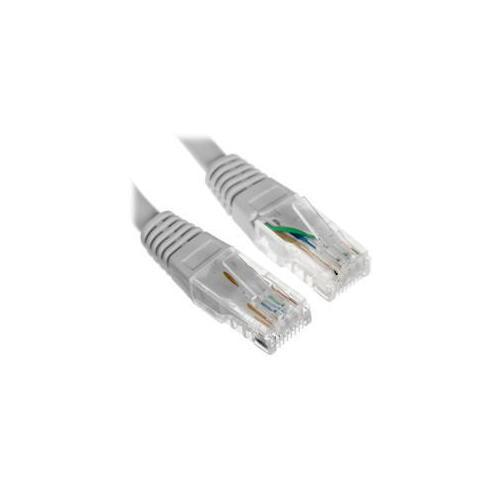 Patch cord RJ-45 6 cat Cablexpert PP6U-1M, UTP, 1m, Grey - фото 3 - id-p95547348