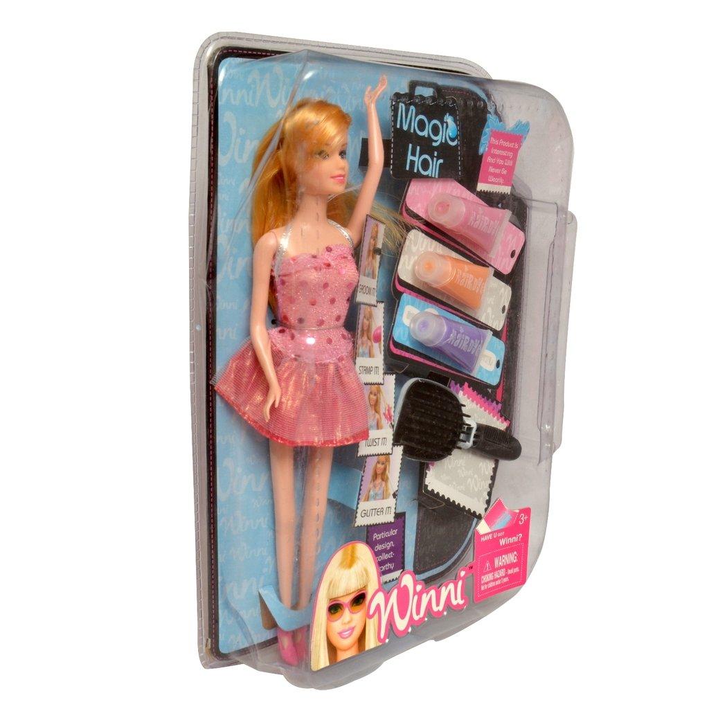Winni Magic Hair - Кукла с аксессуарами (Радужный цвет)14247