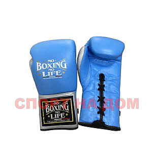 Бокс перчатки No Boxing No Life кожаные 16 OZ, фото 2