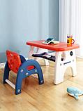 Детский стол и два стульчика Suplayer красно-синий, фото 8