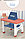 Детский стол и стульчик Suplayer красно-синий, фото 2