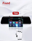 Зеркало-видеорегистратор автомобильное с камерой заднего хода iFound T66 {5″, TouchScreen, FullHD}, фото 5