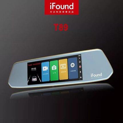 Зеркало-видеорегистратор с камерой заднего хода iFound V20 для автомобиля {7″, TouchScreen, FullHD}, фото 2
