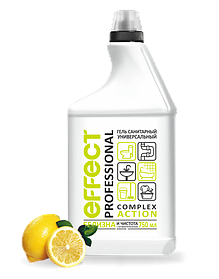 Гель санитарный универсальный "Complex Action" с ароматом лимона 750 мл