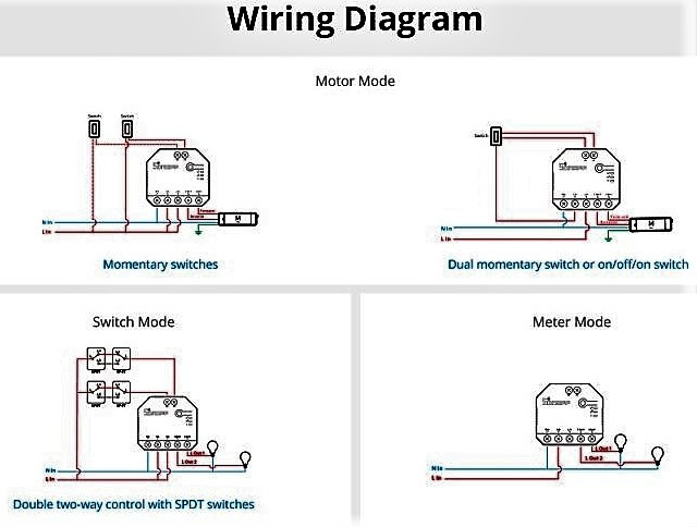 sonoff dual r3 схема подключения