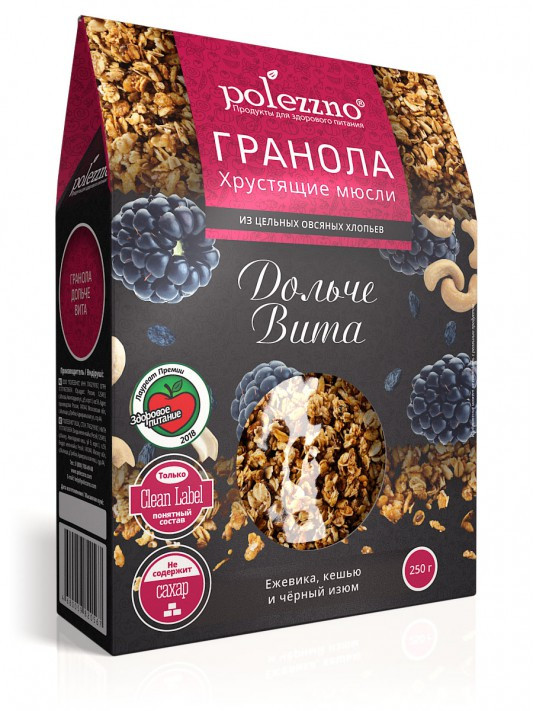 Гранола Дольче Вита POLEZZNO,250 г