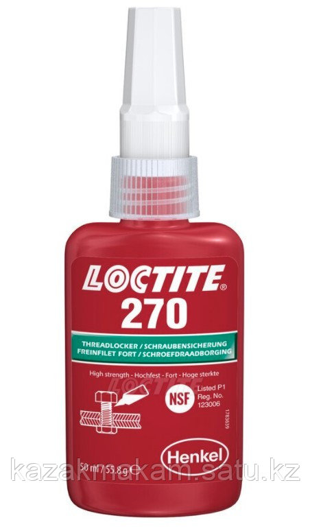 Loctite 270 50ML Резьбовой фиксатор высокой прочности