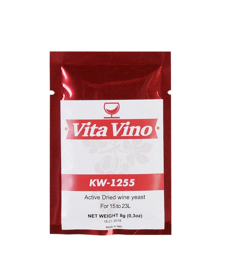 Дрожжи винные Vita Vino KW-1255, 8гр