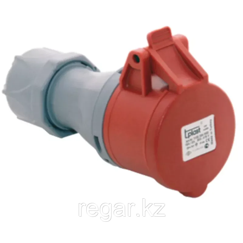 3122-307-1600 Силовая стационарная розетка 4*16А 380В (12) Tplast ***