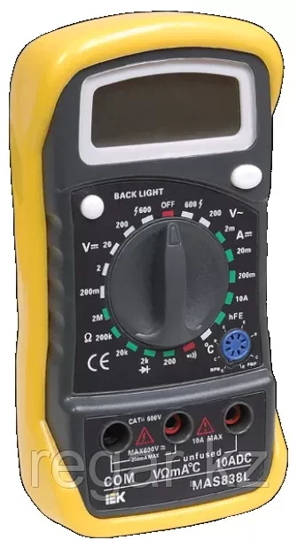 Мультиметр цифровой Master MAS838L IEK (40)