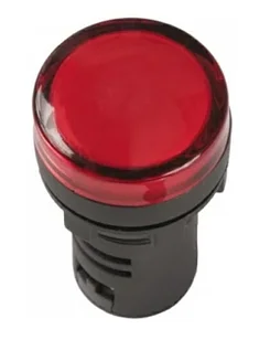 Индикатор AD-22DS (LED) Ø22мм (красный) IEK (10/600)