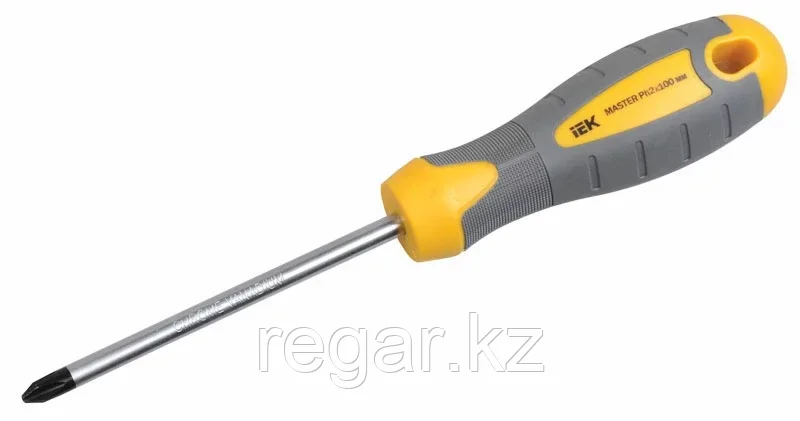Отвертка крест.Master Ph2х150мм IEK (6) NEW