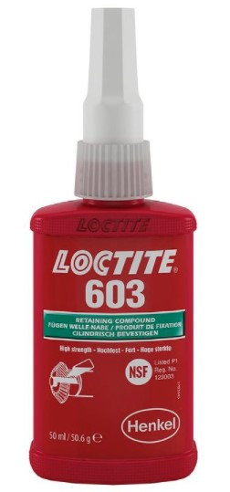 Loctite 603 50ML Вал-втулочный фиксатор быстроотверждаемый