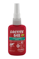 Loctite 648 50ML Вал-втулочный фиксатор высокотемпературный, быстроотверждаемый