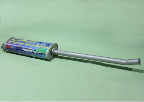 Глушитель Гз-3302 (дв.Cummins ISF 2.8L) Евро-3 удл. (АЗГ)