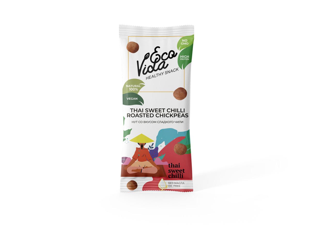 Нут со вкусом сладкого чили Eco Vida,20 г