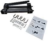 Крепления для перевозки 3-х пар лыж или 2-х сноубордов, черное с замком Inter Ski 3 5505B, фото 3