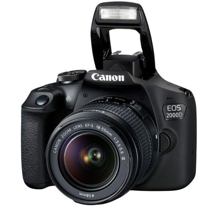 Фотоаппарат Canon EOS 2000D 18-55mm f/3.6-5.6 lll - фото 3 - id-p46495092