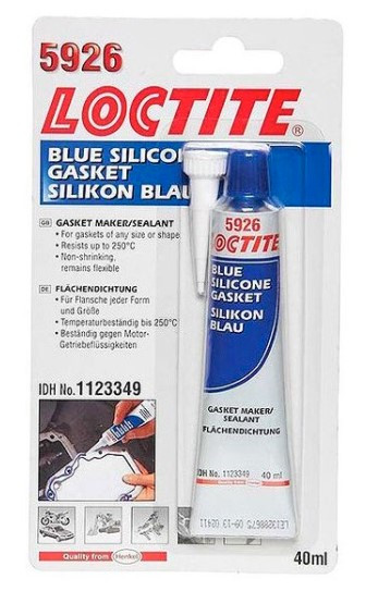 Loctite SI 5926 40ML Герметик синий, уксусный (блистер)