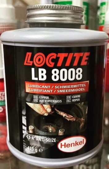 Loctite LB 8008 453G Смазка медная противозадирная, банка с кистью